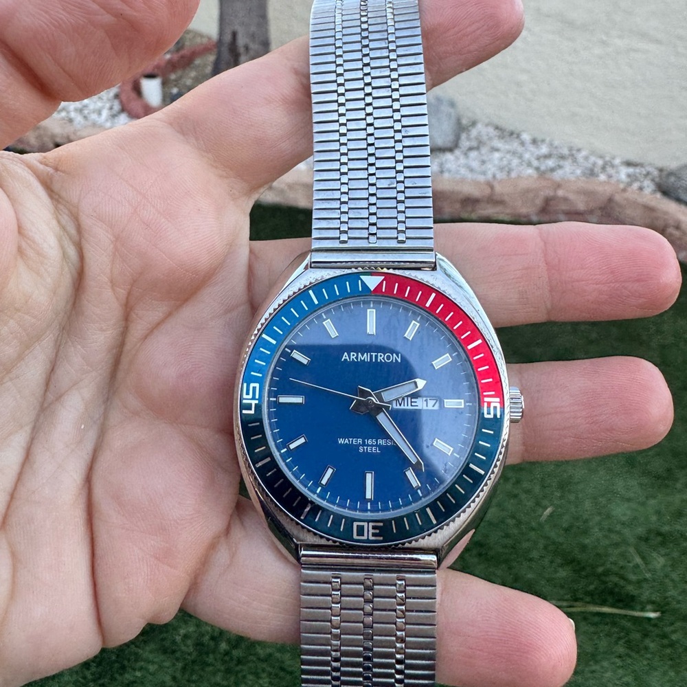 Armitron stainless steel men’s watch